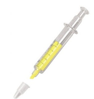 Injekční fix - žlutý