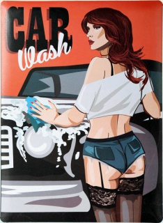 Americká cedule - Car Wash