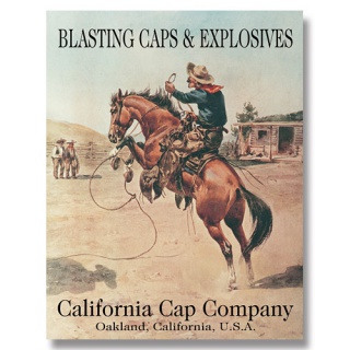 Americká cedule - California Cap