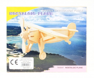 3D puzzle letadlo - Nostalgic