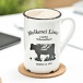 Porcelánový retro hrneček - Milk Cow