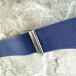 Pružný pásek jeans - tmavě modrý