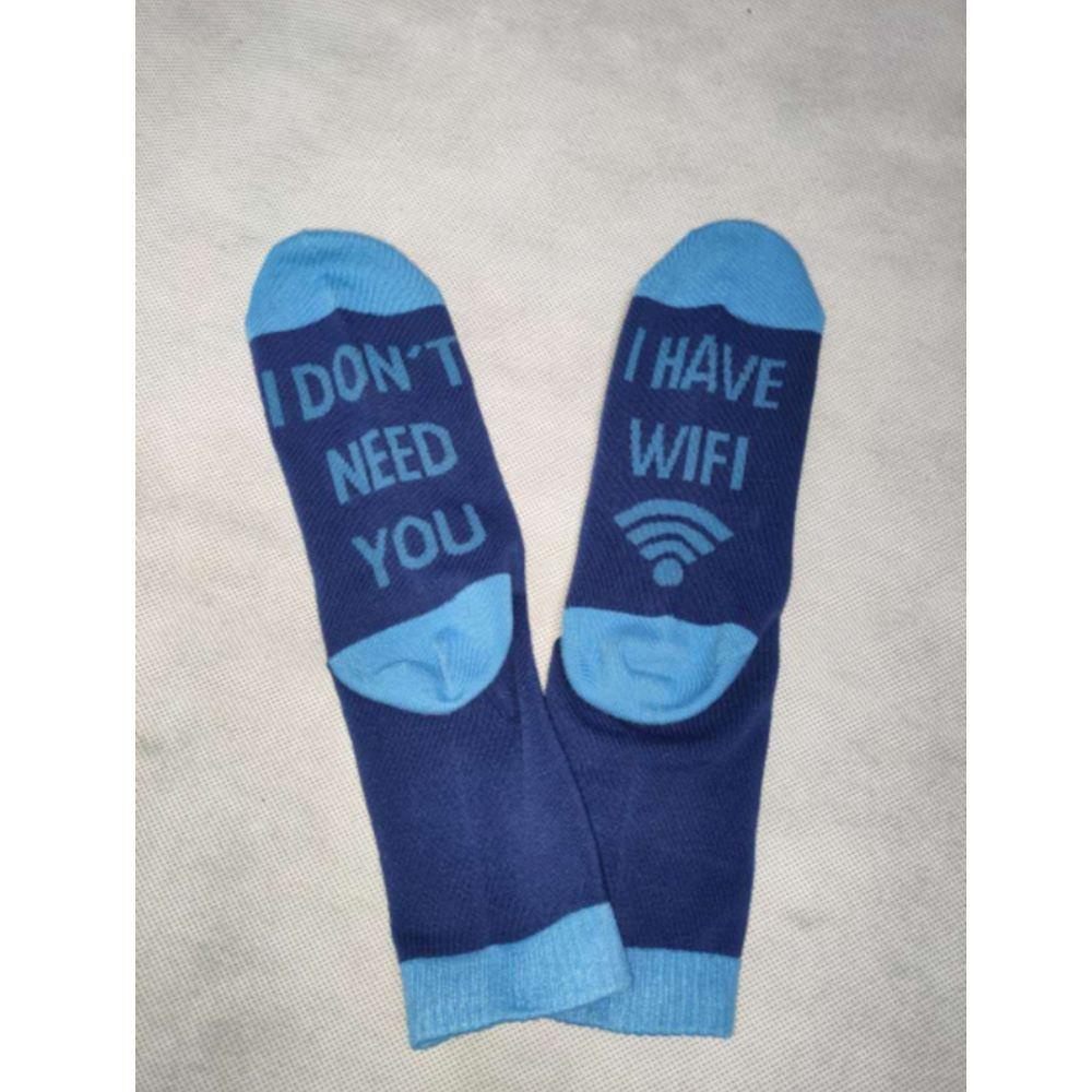 Ponožky - Nepotřebuji tě, mám Wi-Fi