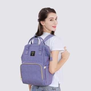 Batoh pro maminky - modrý