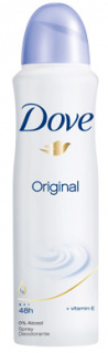 Dove Original Anti-Perspirant 48h Deospray deodorant ve spreji 150 ml pro ženy