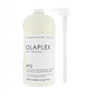 Olaplex N°2 Bond Perfector obnovující péče snižující poškození vlasů při barvení s pumpičkou 2 l