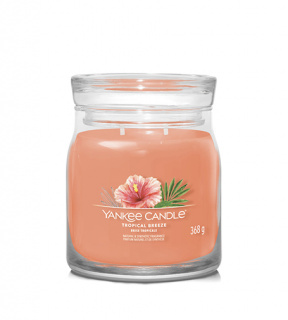 Yankee Candle Tropical Breeze signature svíčka střední 368 g