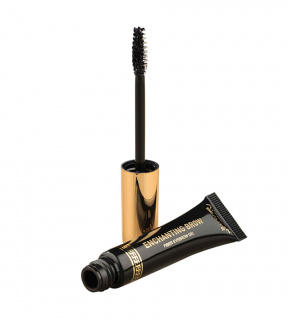Armaf Beauté Enchanting Brow Fiber Eyebrow Gel fixační gel na obočí 7,6 g 01 Ebony