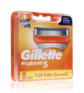 Gillette Fusion náhradní břity 8 ks pro muže