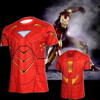 Sportovní tričko - Iron Man - XXL