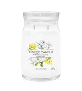 Yankee Candle Midnight Jasmine signature svíčka velká 567 g