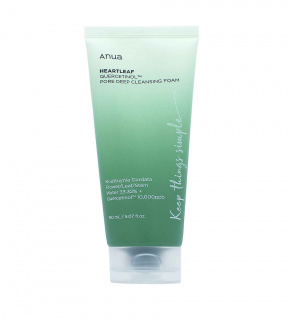 Anua Heartleaf Quercetinol Pore Deep Cleansing Foam čistící pěna na ucpané póry 150 ml