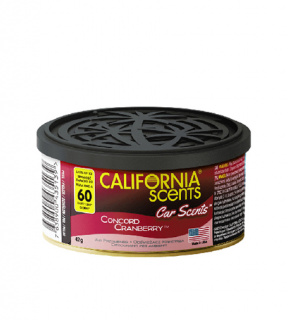 California Scents Car Scents Concord Cranberry vůně do auta 42 g