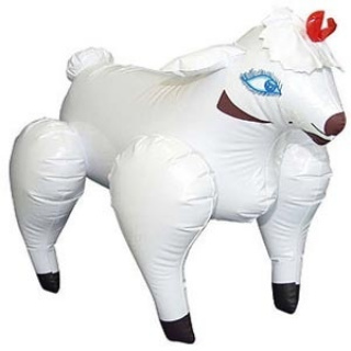 Nafukovací ovce Dolly