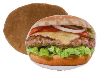 Polštářek Fastfood - Burger