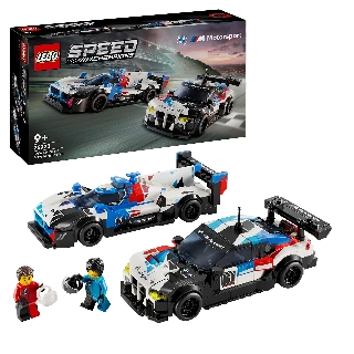 LEGO® Speed Champions 76922 Závodní auta BMW M4 GT3 a BMW M Hybrid V8