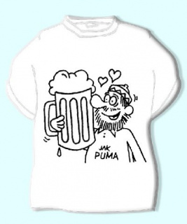 Tričko - Jak puma - Velikost L