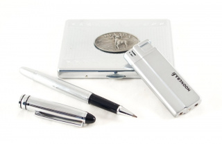 Dárková sada - tabatěrka s perem