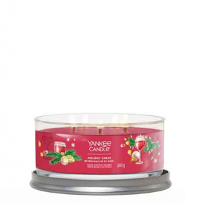 Yankee Candle Holiday Cheer signature tumbler 5 knotů 340 g