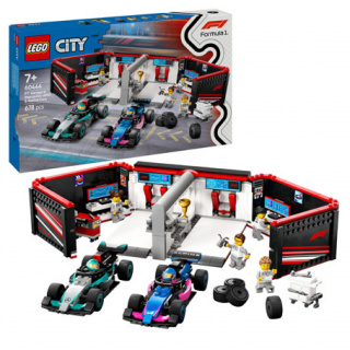 LEGO® City 60444 Garáž F1® a vozy Mercedes-AMG a Alpine