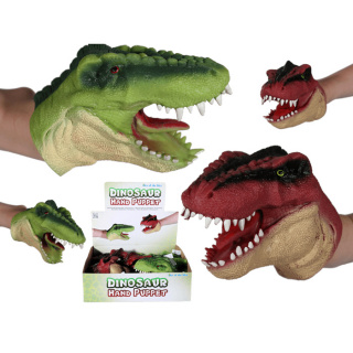 Maňásek dinosaurus - zelený