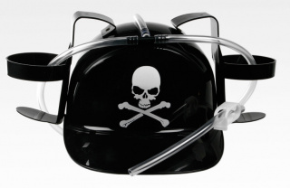 Pivní helma - pirátská