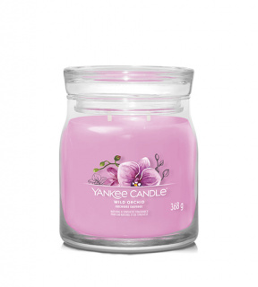 Yankee Candle Wild Orchid signature svíčka střední 368 g