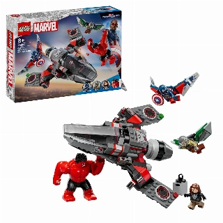 LEGO® Marvel 76292 Souboj: Kapitán Amerika vs. Red Hulk
