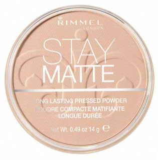 Rimmel London Stay Matte Pressed Powder 14g - 003 Peach Glow