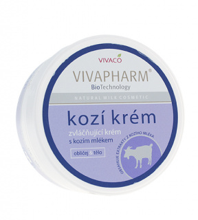 VivaPharm Goats Milk zvláčňující krém s kozím mlékem na obličej a tělo pro ženy 250 ml