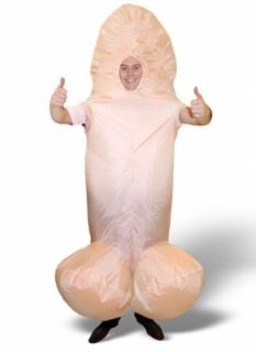 Nafukovací převlek Penis