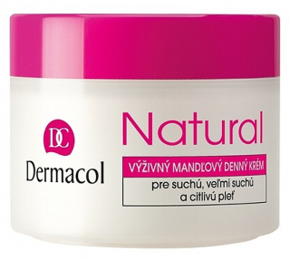 Dermacol Natural Almond denní krém na suchou a citlivou pleť 50 ml