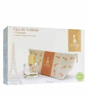Sophie La Girafe Sophie La Girafe dárková sada pro děti toaletní voda 50 ml + kosmetická taštička