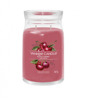 Yankee Candle Black Cherry signature svíčka velká 567 g