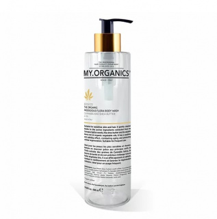 MY.ORGANICS The Organic Prodigious Flora Shower Gel Cannabis and Shea Butter sprchový gel s konopím a bambuckým máslem 500 ml