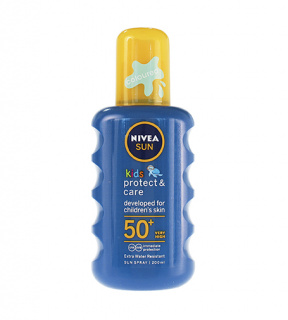 Nivea Sun Kids barevný sprej na opalování SPF 50+ 200 ml pro děti