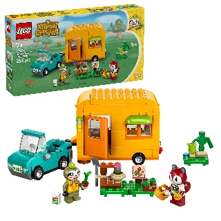 LEGO® Animal Crossing™ 77054 Leif, karavan a zahradnictví