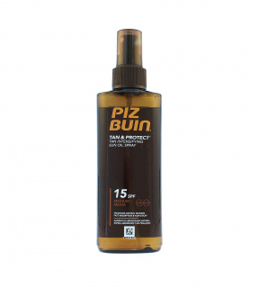 Piz Buin Tan & Protect ochranný olej urychlující opalování SPF 15 150 ml