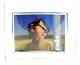 Skleněný fotorámeček