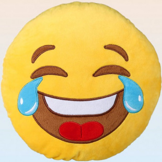 Polštářek smajlík - Vysmátý