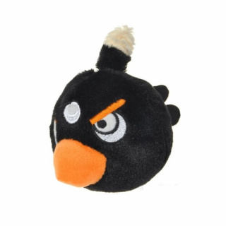 Angry Birds plyšák - černý