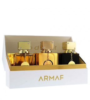 Armaf Club De Nuit Parfum A Collector's Pride dárková sada pro ženy parfémovaná voda Club De Nuit Women 30 ml + parfémovaná voda Club De Nuit Milestone 30 ml + parfémovaná voda Club De Nuit Intense Wo