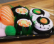 Veselé ponožky - set sushi