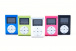 Mini MP3 přehrávač s displejem - stříbrný