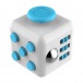 Fidget Cube - antistresová kostka - bílá/modrá