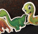 Dětské samolepky - dinosauři
