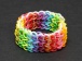 Loom Bands gumičky s háčkem na pletení - barevný voňavý mix