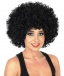 Afro paruka - černá