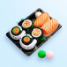 Veselé ponožky - set sushi