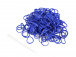 Loom Bands gumičky s háčkem na pletení - modré